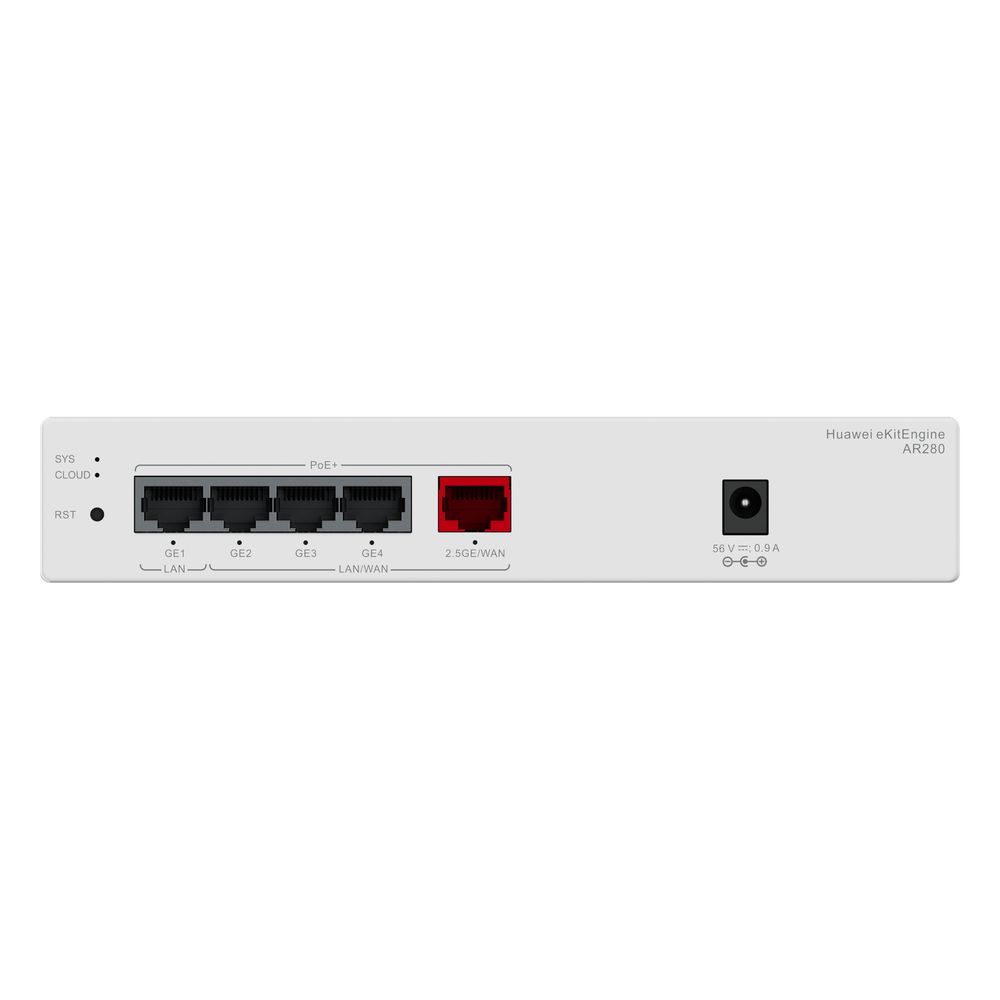 Router 2.5 Gbps, 5 puertos, PoE