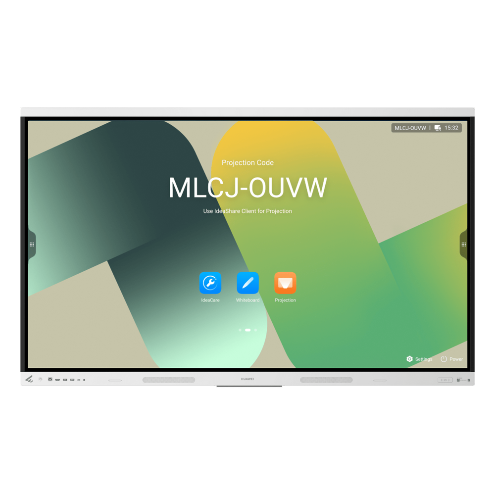[IHB3-65AND] Pantalla Interactiva IdeaHub Board 3 Base de 65" / 4K / 8 GB RAM / 128 GB Flash / Android 15 / Wi-Fi 6 / 25 ms Latencia de Escritura / Gestión desde la Nube