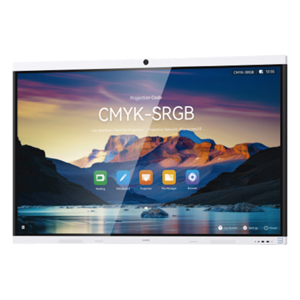 [IHB3-65SA] HUAWEI IdeaHub B3, Pantalla interactiva para Colaboración Inteligente, 65", 4K UHD, Harmony, Wi-Fi 6, Seguimiento de Voz, BYOM, Administración desde la Nube Gratis, blanco Jade