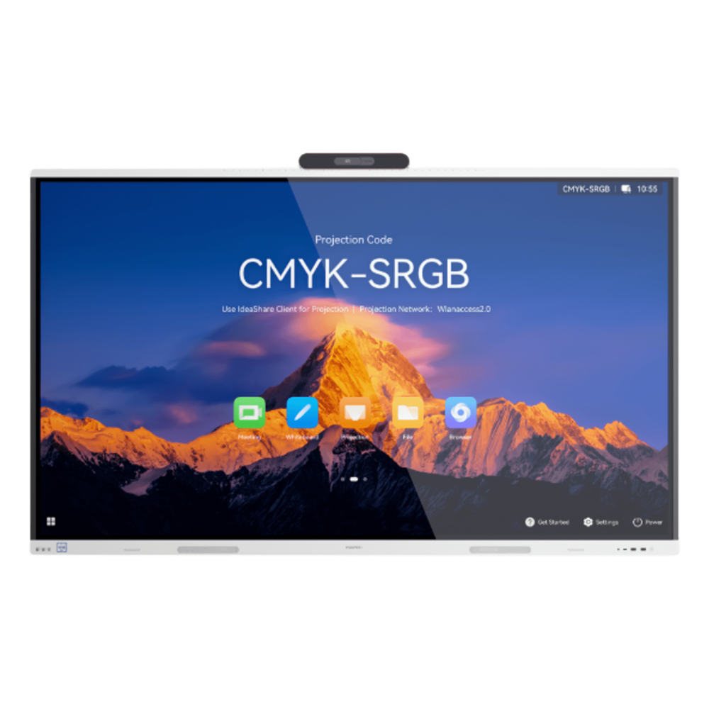 [IHS3-65SA] Pantalla Interactiva IdeaHub S3 para Colaboración Inteligente / 65” / Doble Cámara 4K / Harmony OS / Wi-Fi 6 / 24 Micrófonos / BYOM / Enfoque Automático / Baffle acústico / Gestión desde la nube