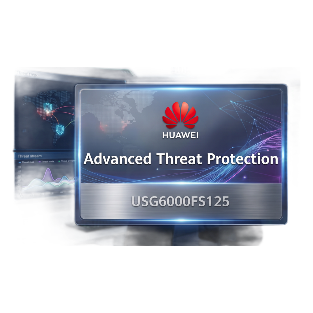 Licencia Advanced Threat Protection (Antivirus, IPS, y Filtrado por web / aplicación) para Firewall USG6000F-S125 por 3 años