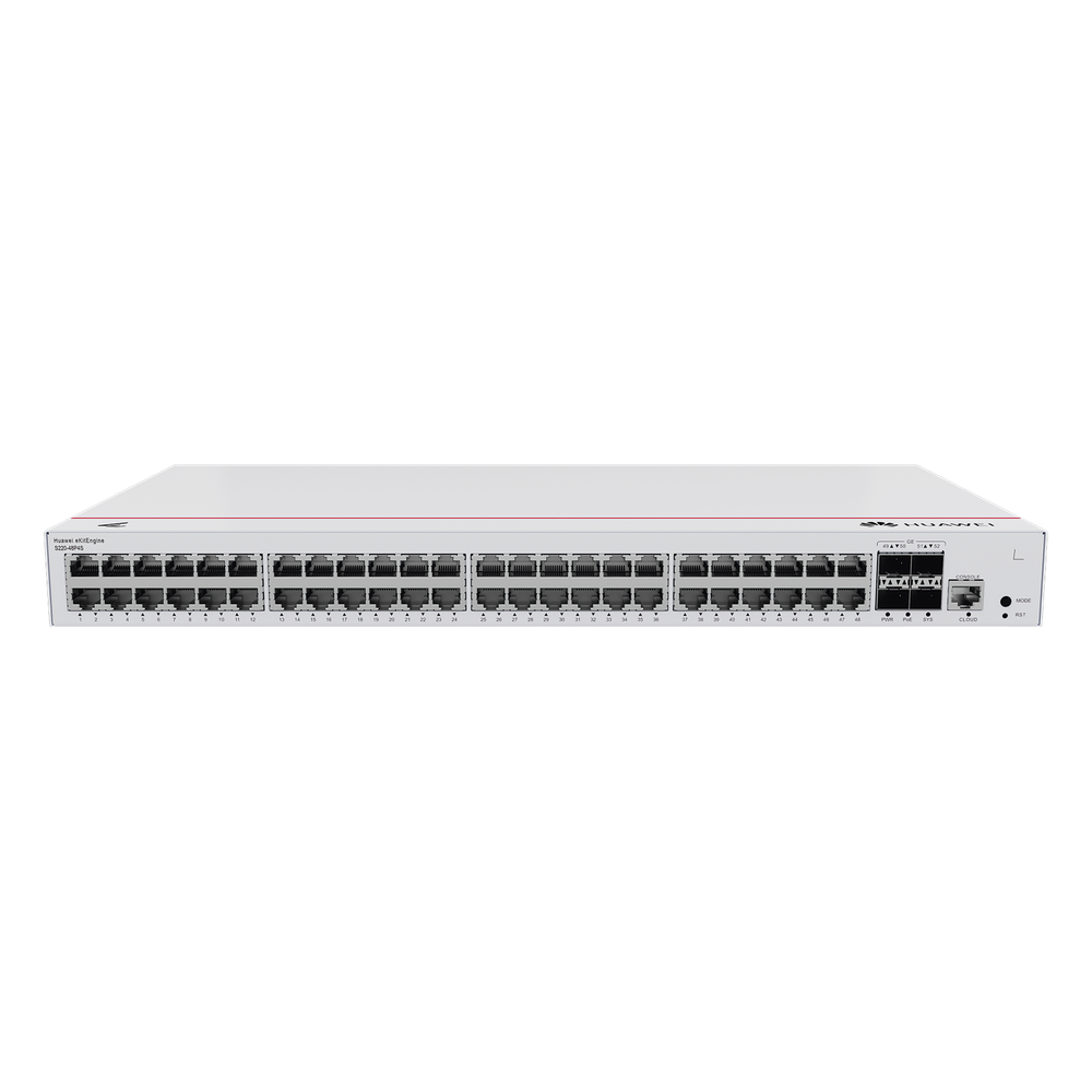 Switch administrable 48 puertos, PoE, Gigabit, capa 2, 380 W
