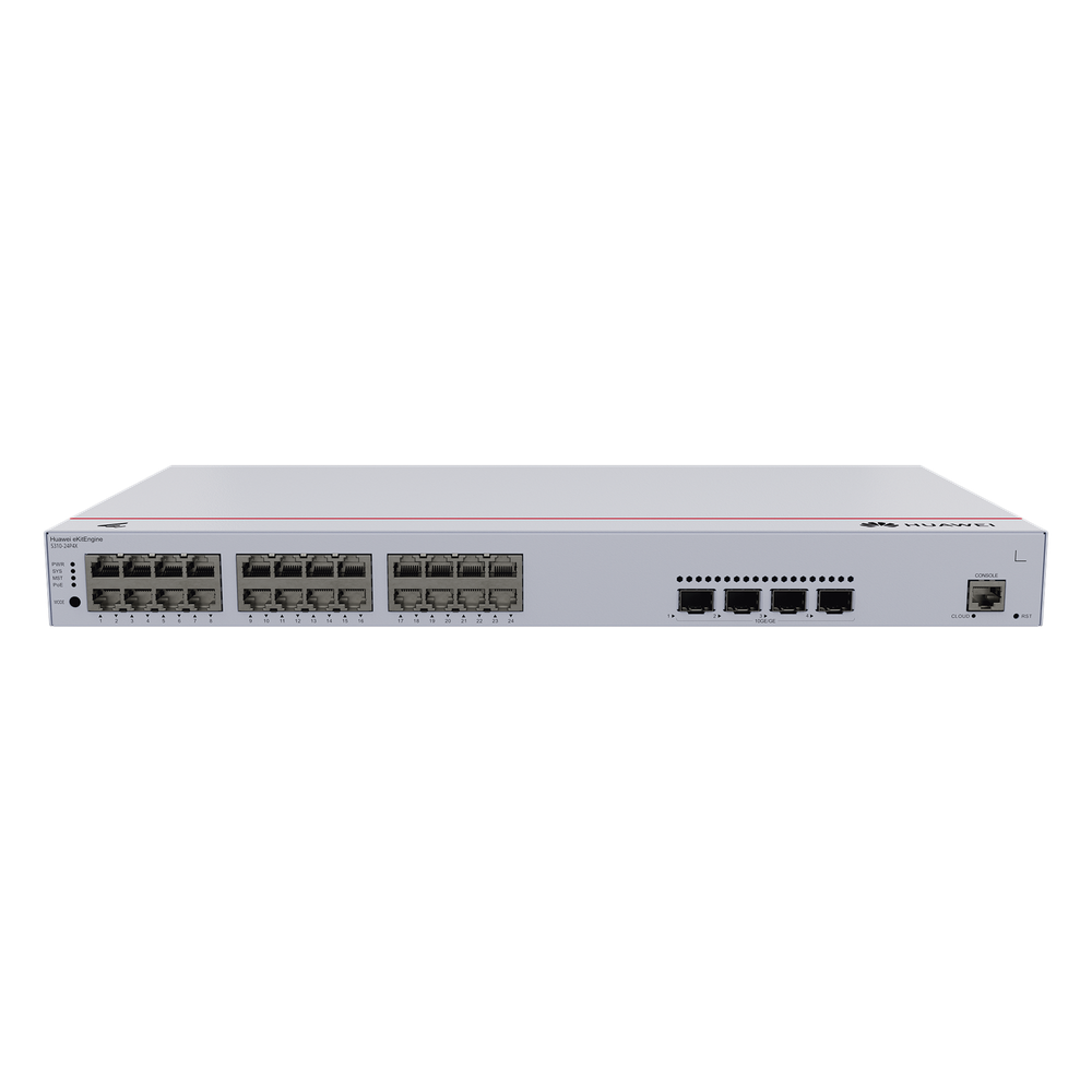 Switch administrable 24 puertos, PoE, Gigabit, capa 3, 400 W