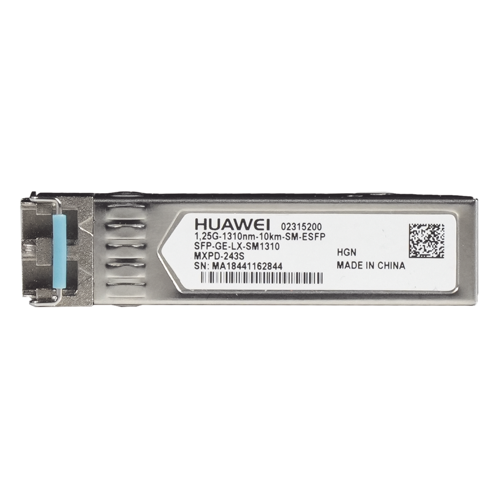 Transceptor óptico 1Gbps, monomodo, 10 Km, 1310nm, LC
