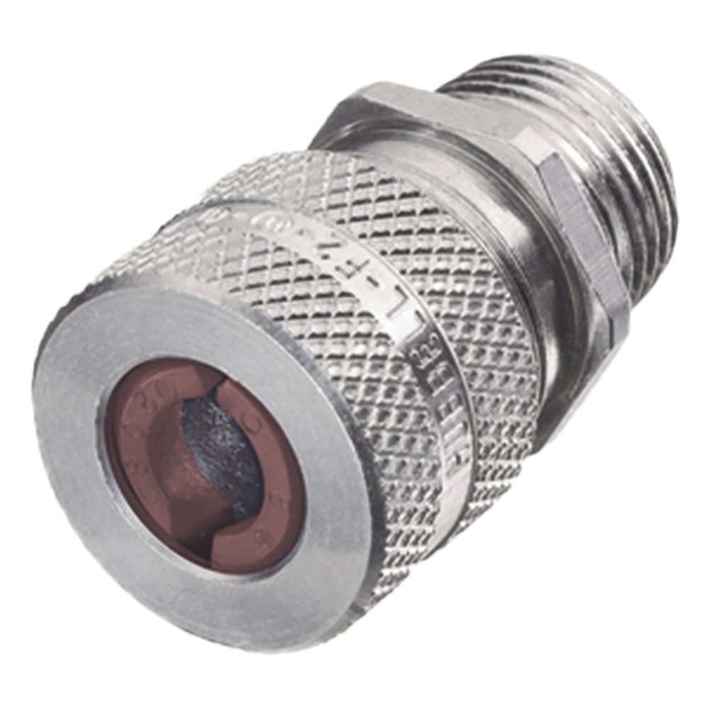 Conector de cable, de aluminio macho recto,.50 -.63 ", 1/2"