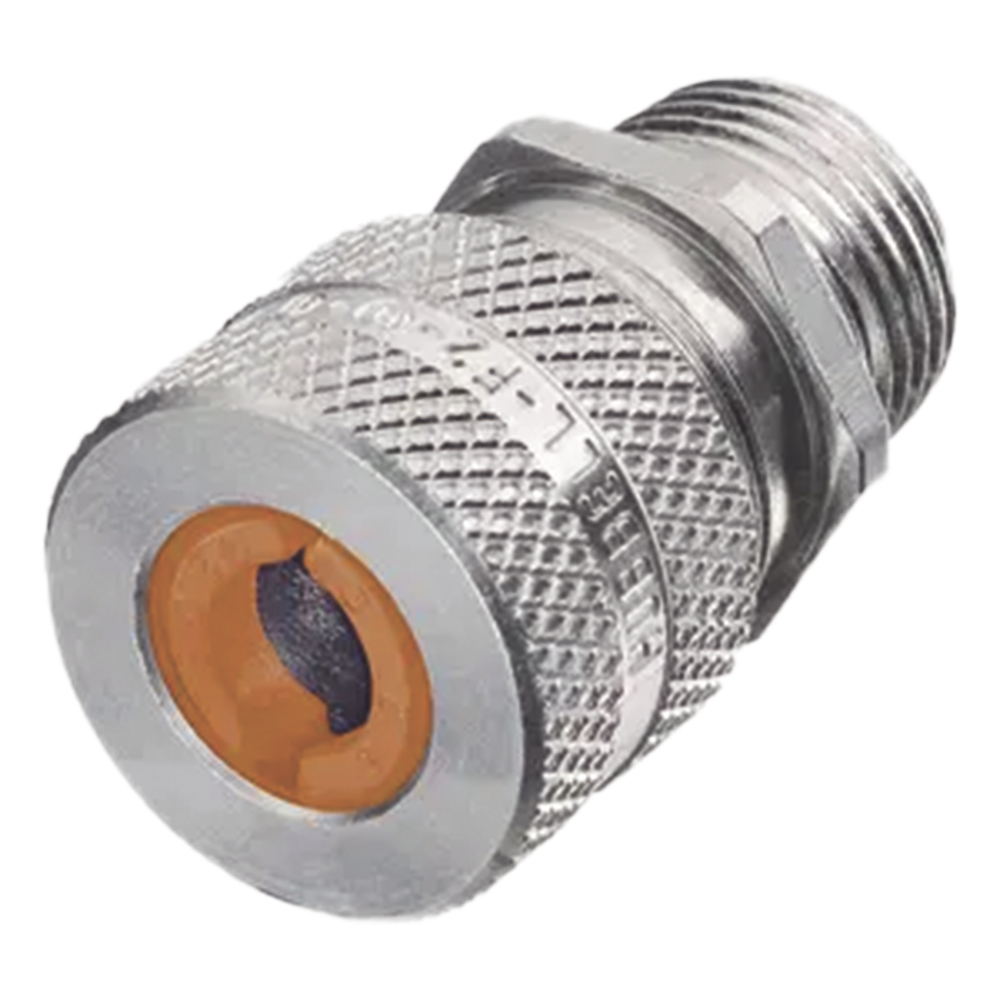 Conector de cable, de aluminio macho recto,.13 -.19" (3.2 - 4.7 mm), 3 / 4"