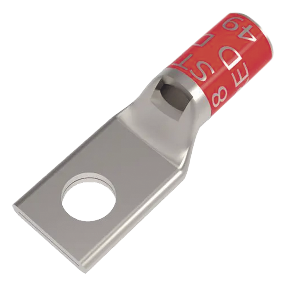[HUB-YA8CL2BOX] Zapata Terminal de Compresión BURNDY Cañón Corto para Tornillo 5/16"