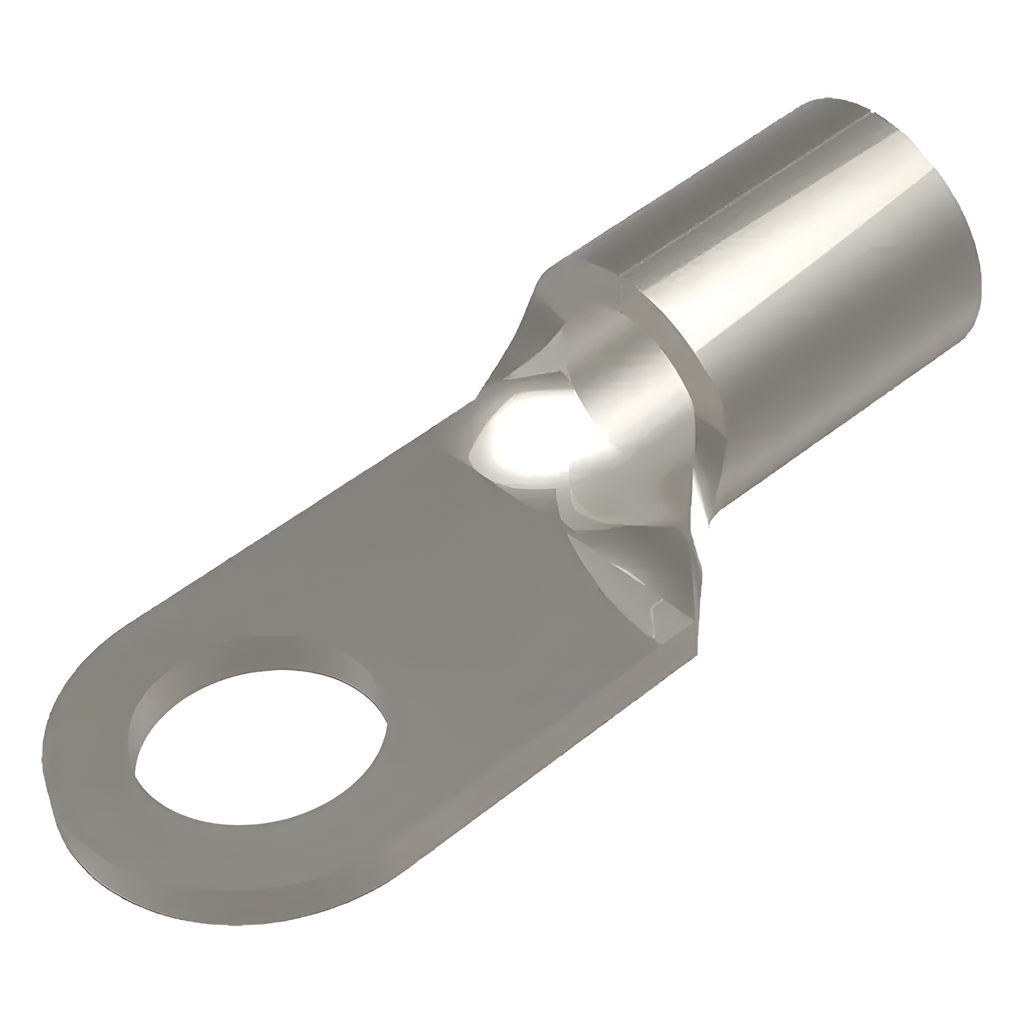 [HUB-YAD-8CM-10E-38] Zapata Terminal de Ojillo para Tornillo 3/8 " (10 mm) y Calibre