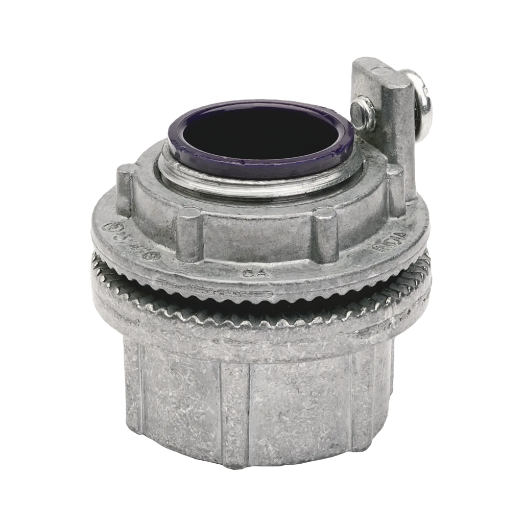 [HUB-WH-4AG] Conector Myers de Aluminio de 1 1/4" con tornillo de puesta