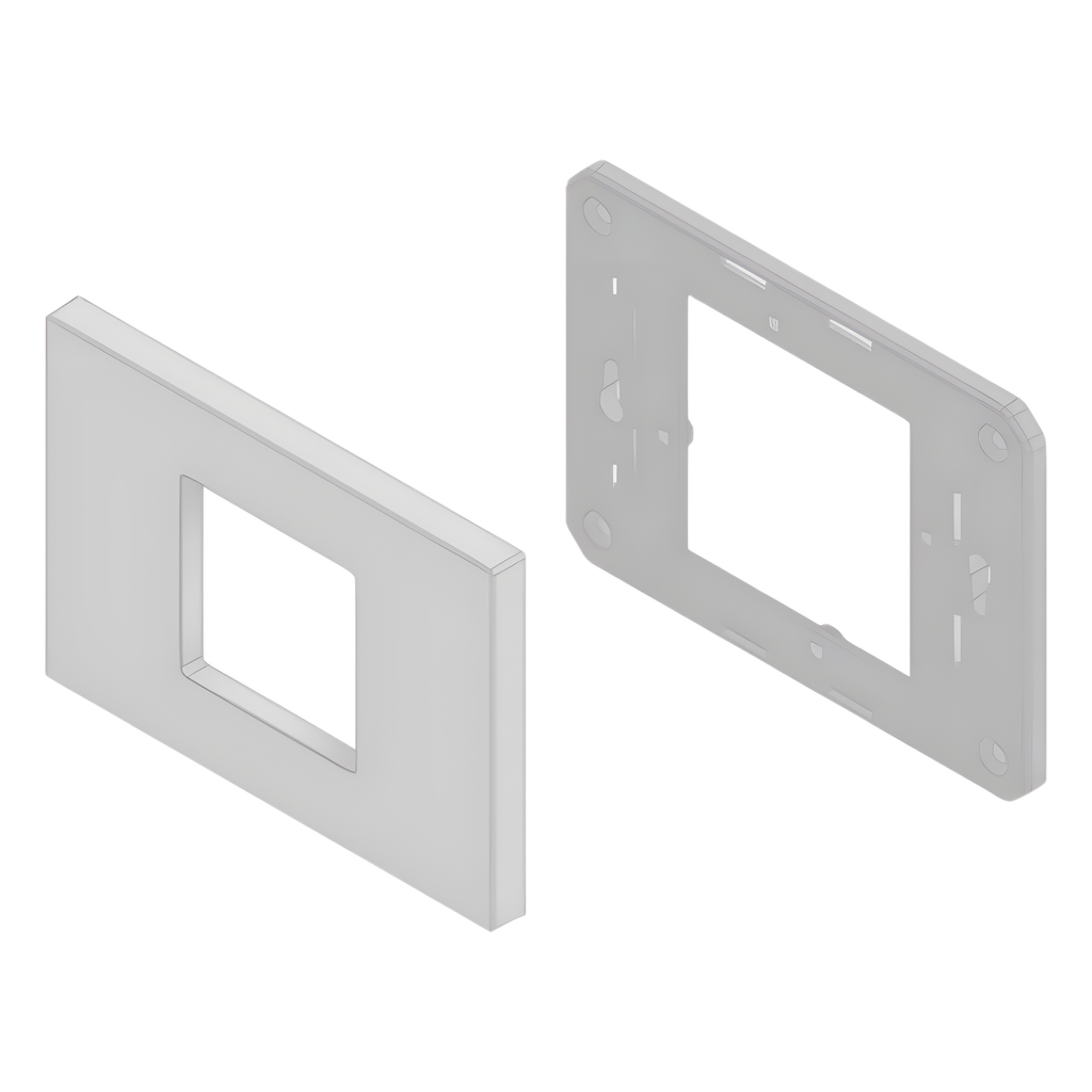 [NX0068LT] Embellecedor para Caja Americana blanco