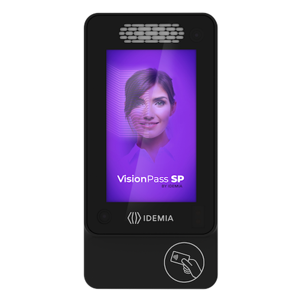Lector facial Visión Pass SP MD con lector Mifare y Desfire incluido IP65