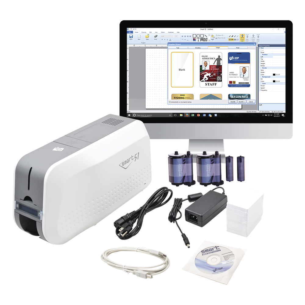 Kit de Impresora tarjetas PVC