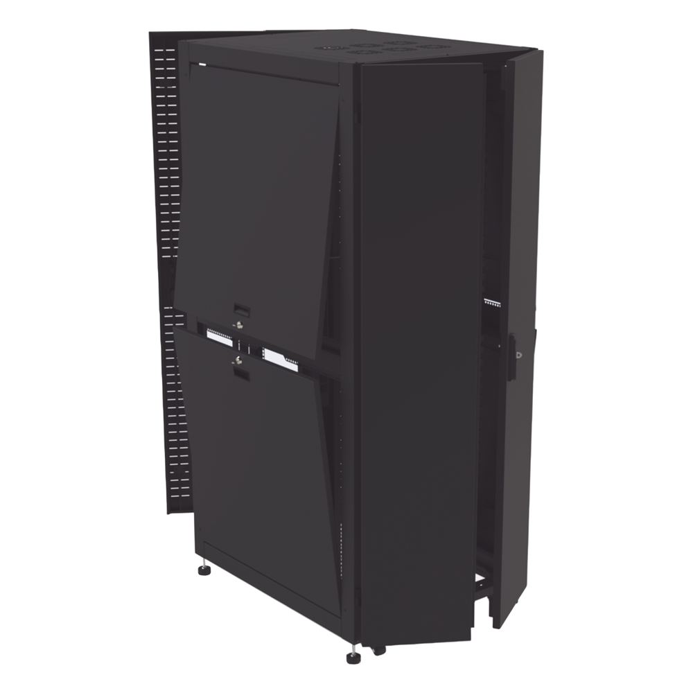 [LP-80100-42UR2] Gabinete para Telecomunicaciones Rack Estándar de 19", 42UR, 800 mm Ancho x 1000 mm Profundidad. Fabricado en Acero, Se envía el Gabinete Armado
