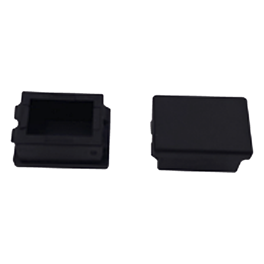 Inserto Ciego para Placas Acopladoras LP-FO-D06 y LP-FO-D12 negro