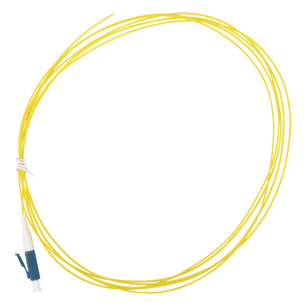 Pigtail de fibra óptica monomodo, simplex, 2 m