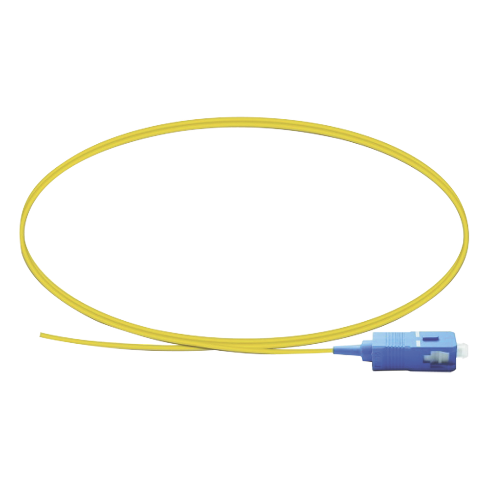 Pigtail de Fibra Óptica Monomodo SC / UPC, Simplex de 1 Metro (3.28 Pies)
