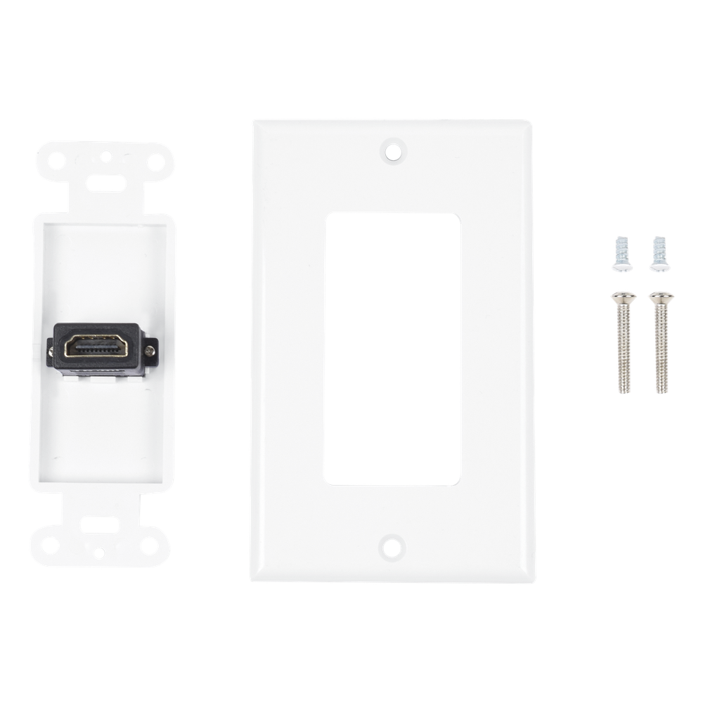 Placa de pared 1 puertos