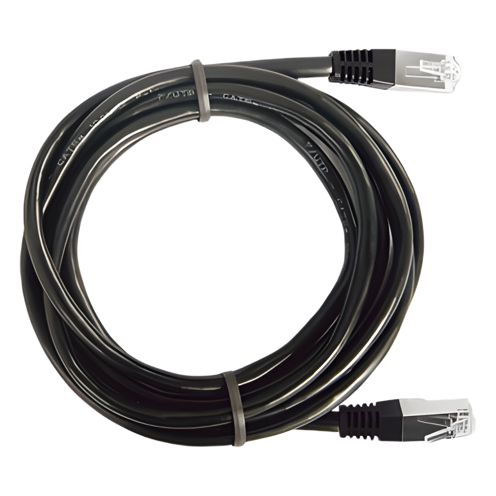 Patch cord Cat6 FTP, 3.0 m, negro
