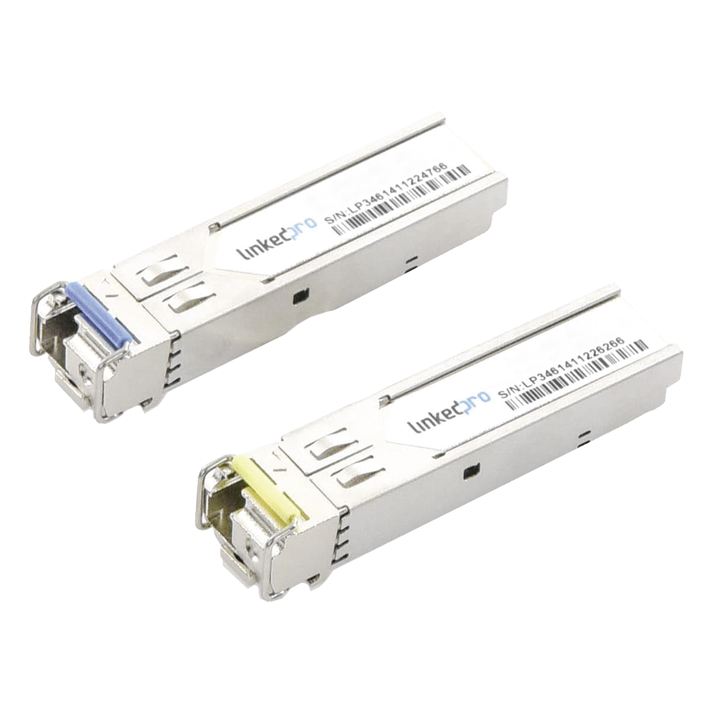 Transceptor SFP 1.25 Gbps, monomodo, 20 km, 1550 nm, LC