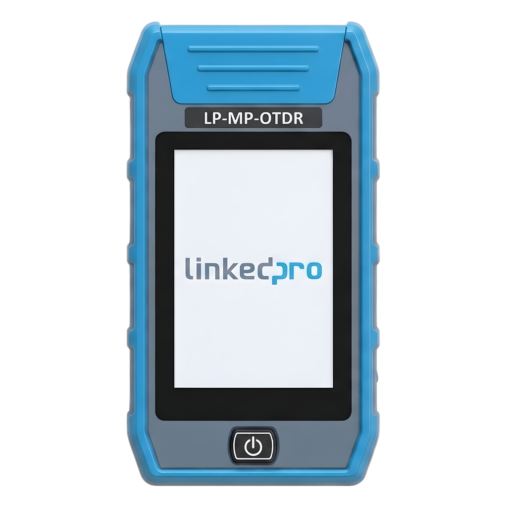 Mini OTDR para Fibra Óptica Monomodo / Longitud de Onda 1310nm y 1550nm / Función VFL 10mW / Función OPM / Recargable / Distancia de Prueba hasta 80 Kilómetros (262467 pies)