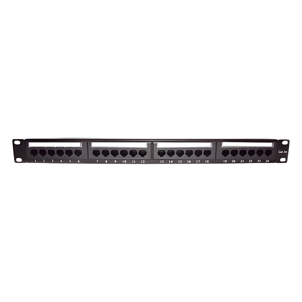 Panel de parcheo Cat5e 24 puertos
