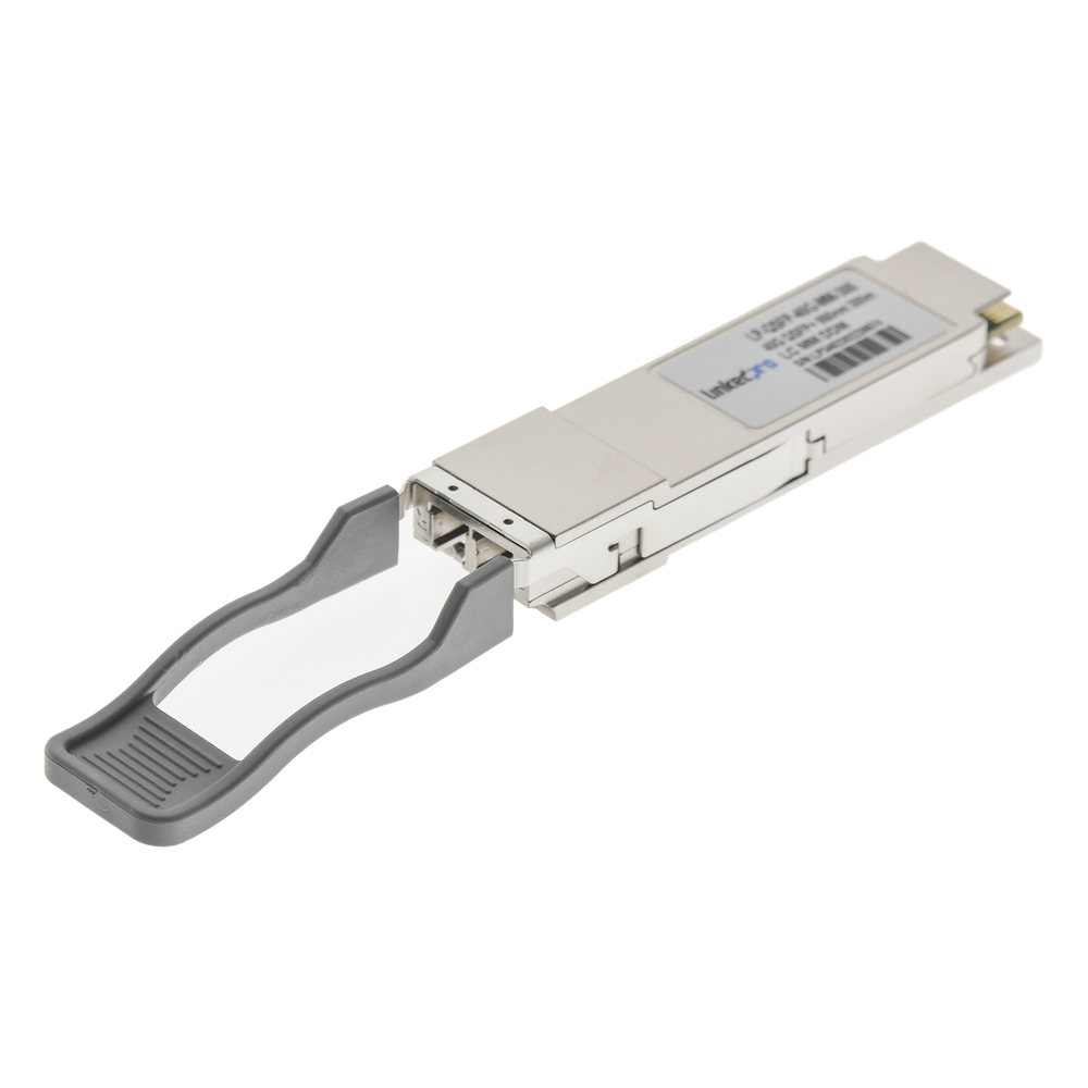 Transceptor QSFP+ 40 Gbps, multimodo, 300 m, 850 nm, LC