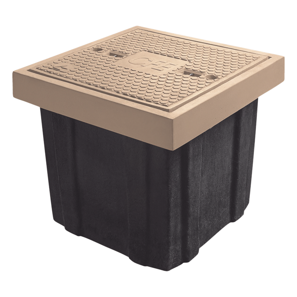 [LP-RE-60X60X40] Registro Eléctrico para Uso Peatonal 60 x 60 x 40 cm (23.62 x 23.62 x 15.75 Pulgadas), Resistencia 3 Toneladas, Uso Peatonal