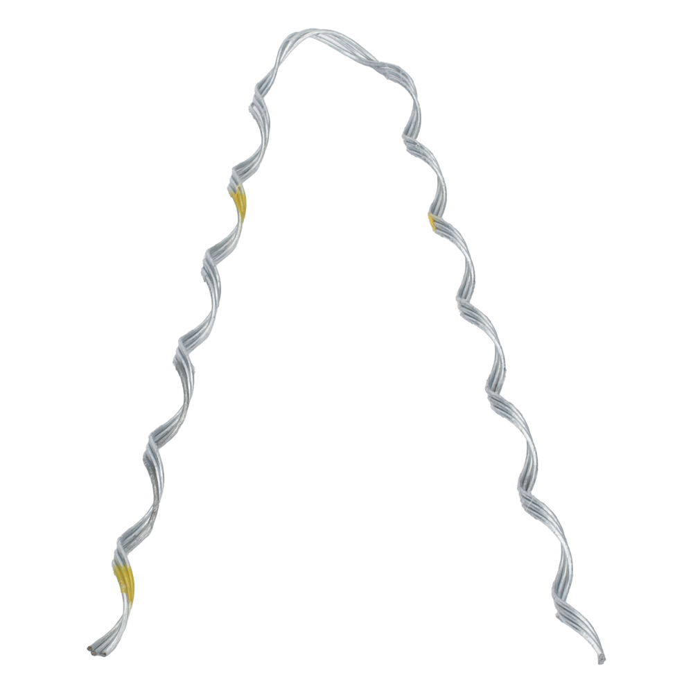 [LP-RP0607] Remate Preformado de Acero Galvanizado para fibra Mini-ADSS diámetros 6 - 7 mm (Preformado con tecnología sin polvo abrasivo) Estructura de 3 Hilos