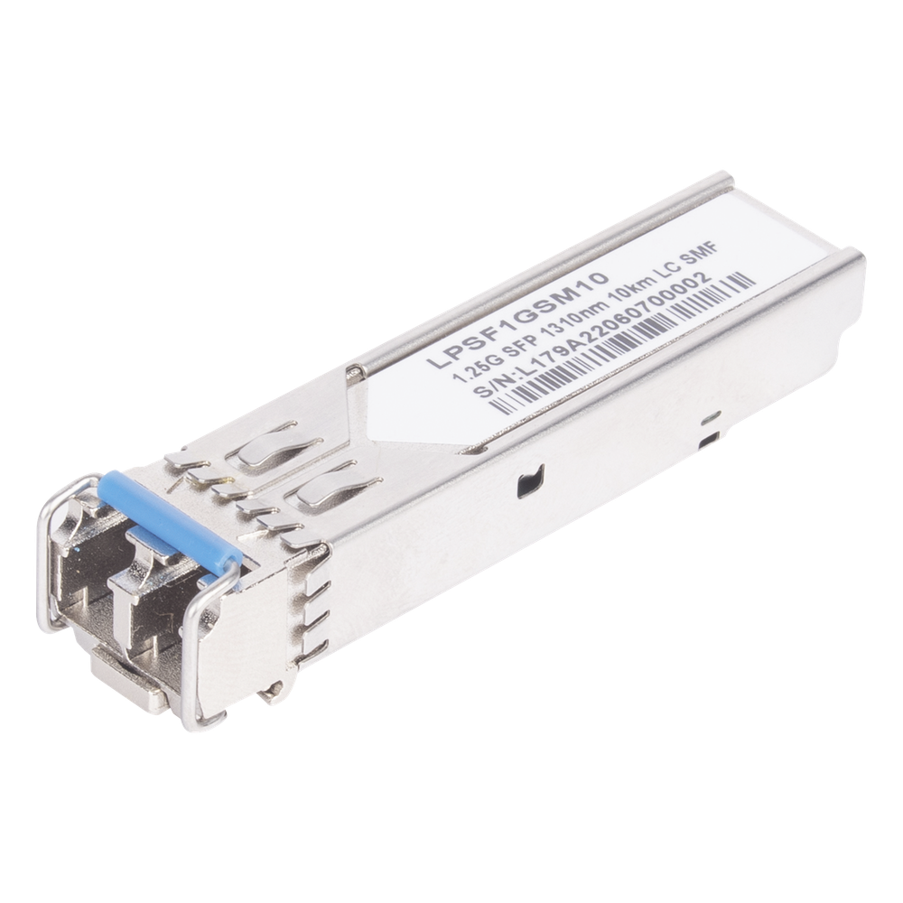 Transceptor SFP+ 1.25G, monomodo, 10KM, 1310NM
