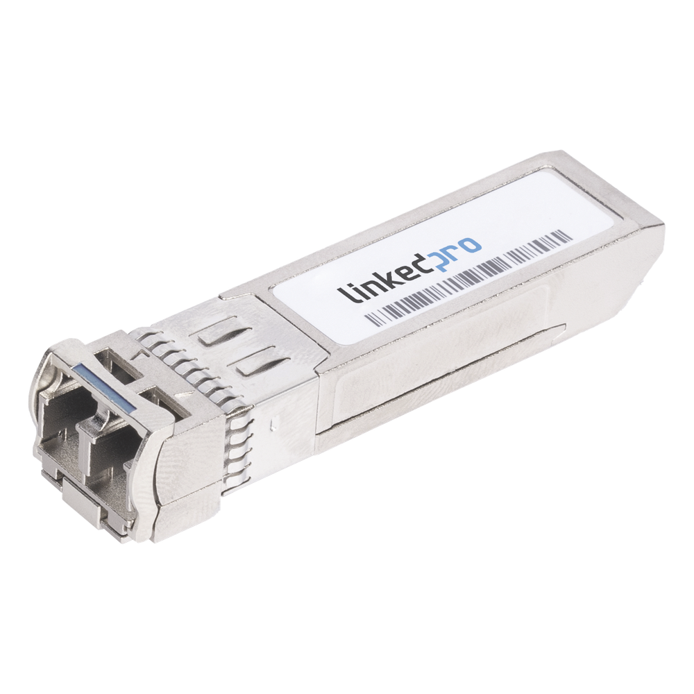 Transceptor Óptico SFP+ (Mini-Gbic) / Monomodo 1550 nm / 10 Gbps / 10GBASE-ER / Conectores LC / UPC Dúplex / DDM / Hasta 40 km
