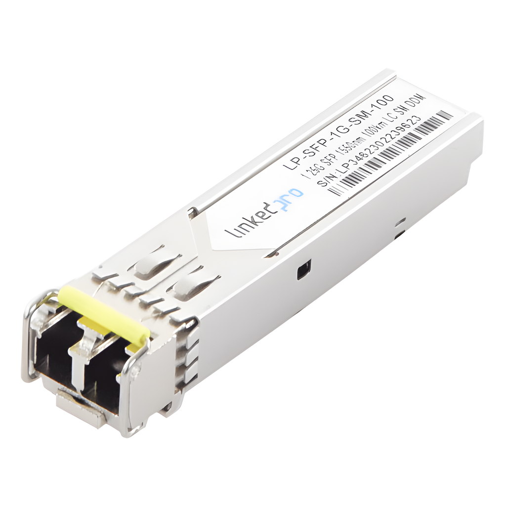 Transceptor SFP 1.25 Gbps, monomodo, 100 km, 1550 nm, LC