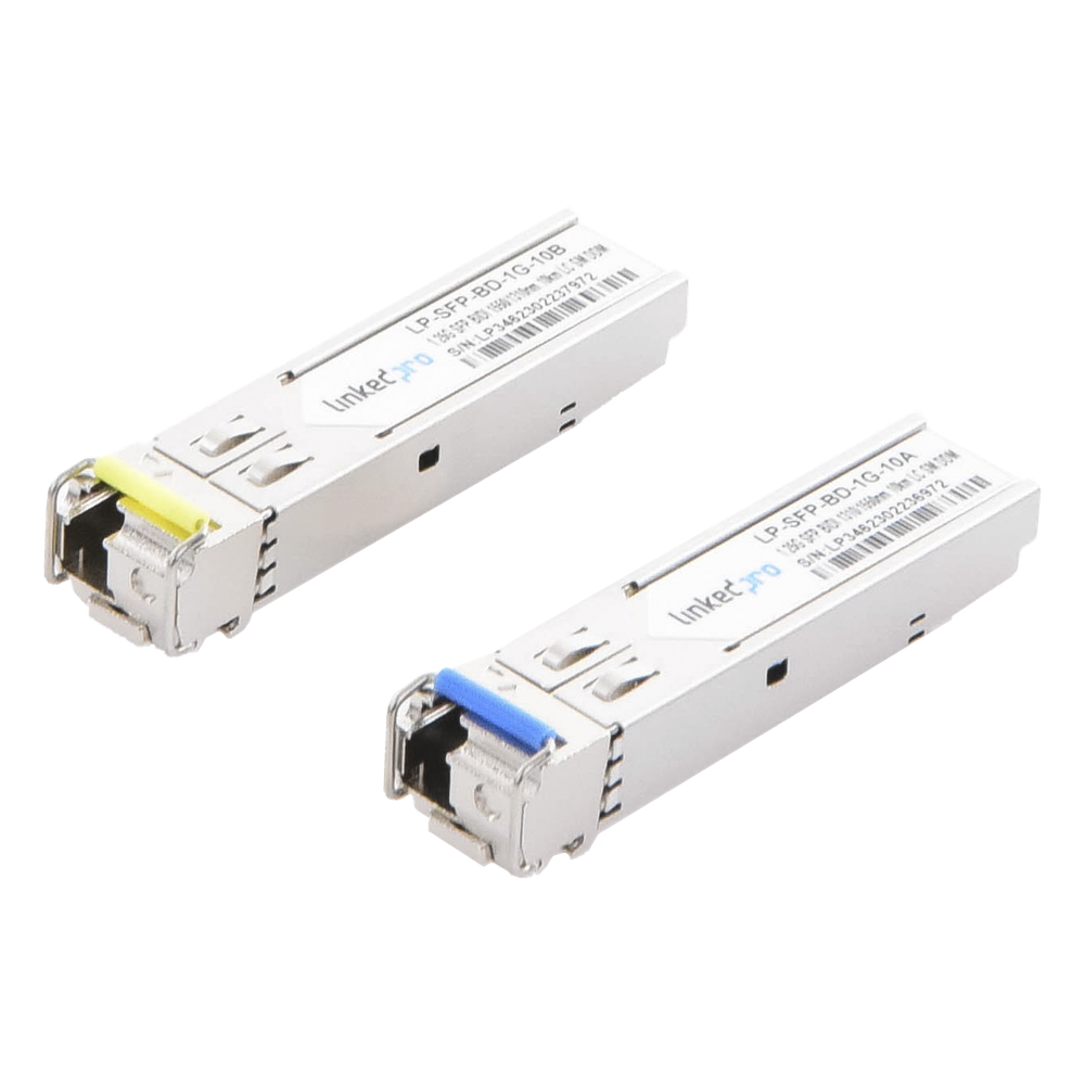 Transceptor SFP 1.25 Gbps, monomodo, 10 km, 1550 nm, LC