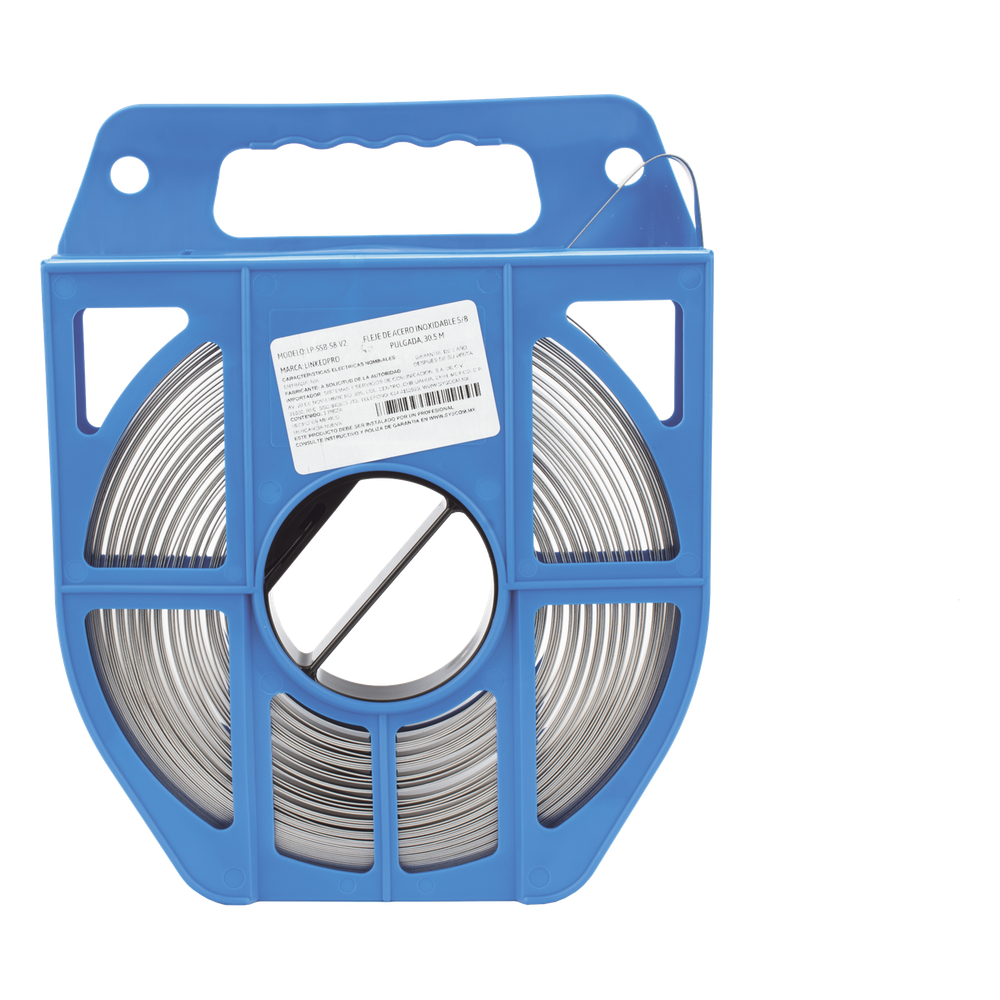 [LP-SSB-58-V2] Fleje de Acero Inoxidable 304 de 5 / 8", 0.70 mm, 30.5 metros