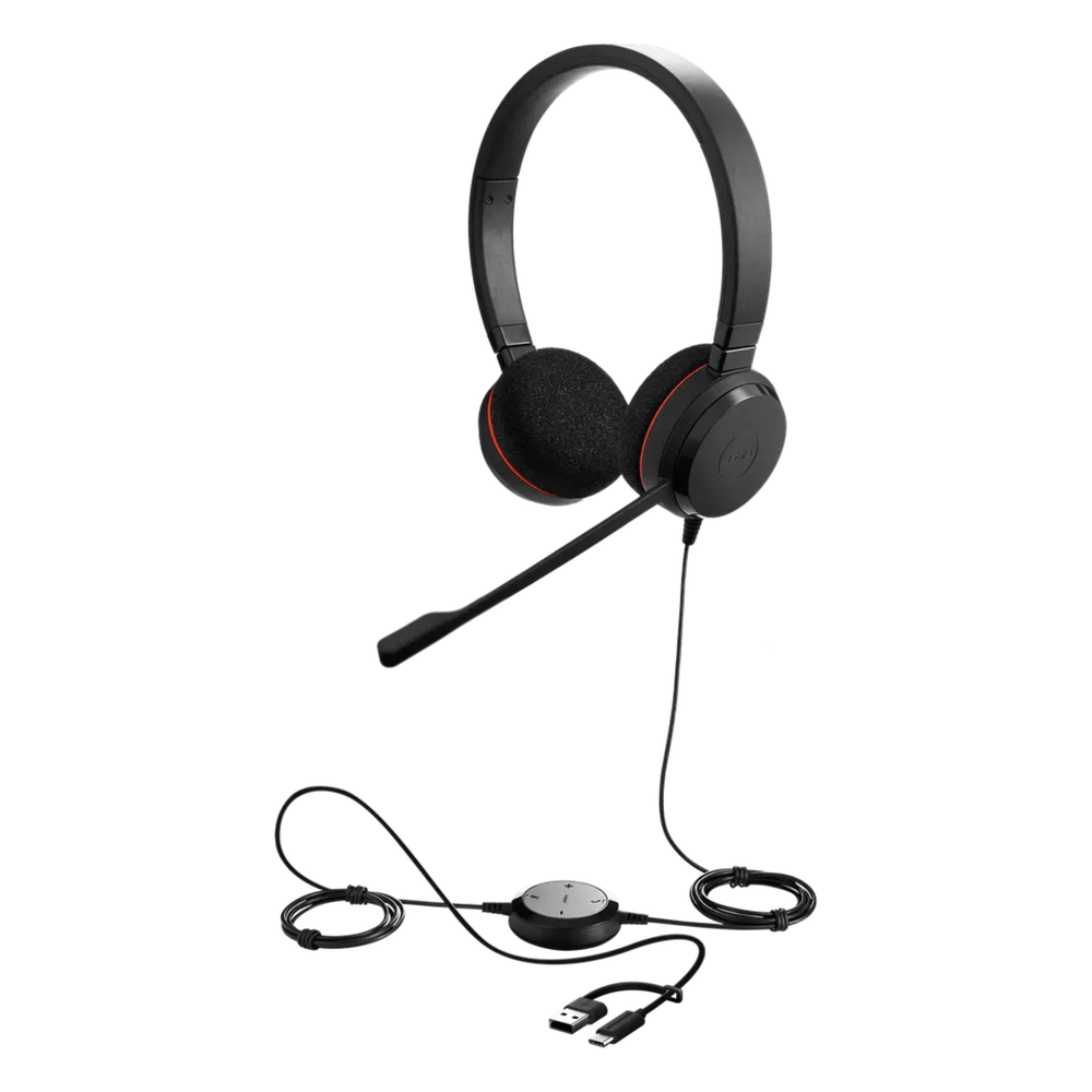 Jabra Evolve 20 DUO con conexión USB