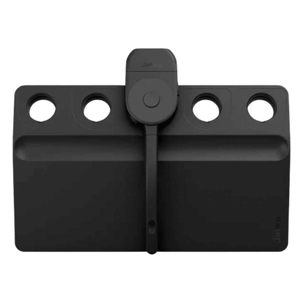Organizador de cables negro