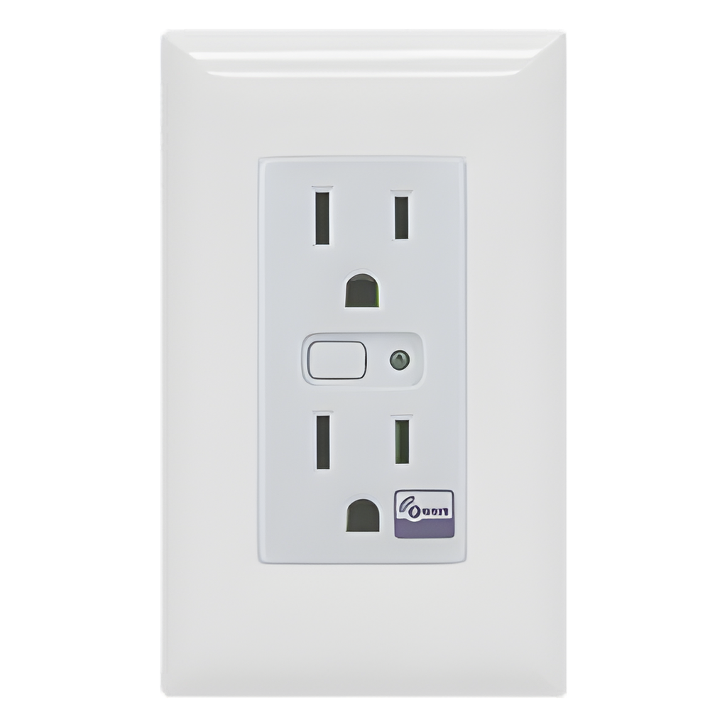 (ZWAVE) Tomacorriente con señal inalámbrica Z-WAVE, compatible con HUB HC7, C8, puede ser un panel de alarma L5210, L7000 con Total Connect y Alarm.Com