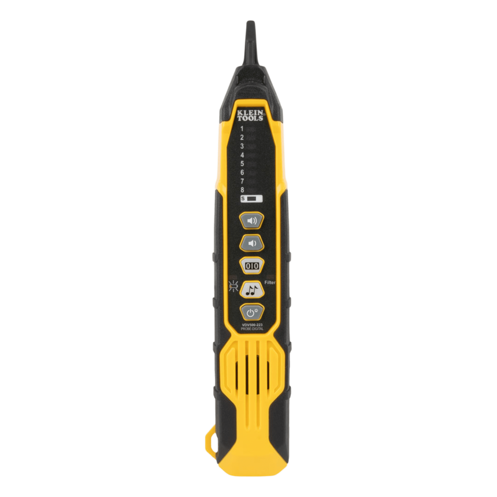 [VDV500-223] Sonda Digital Profesional / Rastreo de Tono Digital y Analógico / LED para Espacios Oscuros / Conector de Auriculares para Ruido Extremo / Modelo VDV500-223 / Cumple con Certificaciones CE y UKCA / Punta de Sonda Reemplazable