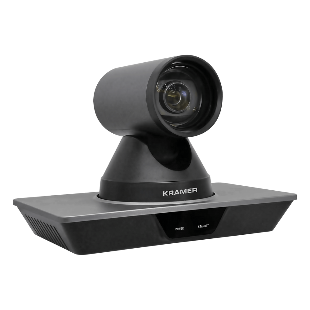 [K-CAM4K] Cámara PTZ 4K Ultra-HD | Sensor CMOS 1 / 2.5" 8.51 MP | Resolución 4K@60fps | Zoom Óptico 12x + Digital 16x | Ángulo de Visión Horizontal 71° | Pan ±170° | Tilt ±30° | Salidas HDMI 1.4, 3G-SD