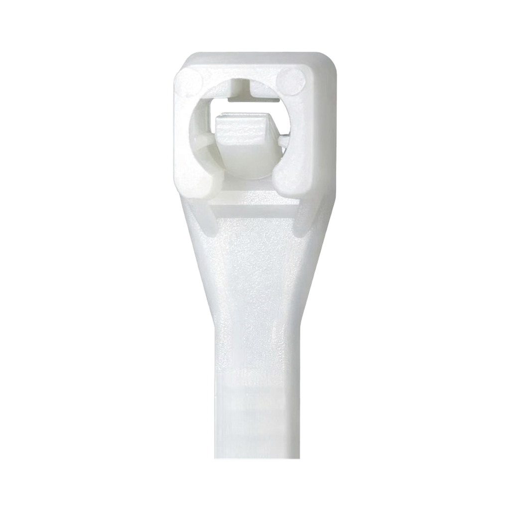 Cinchos de nylon 7.2 × 400 mm, blanco