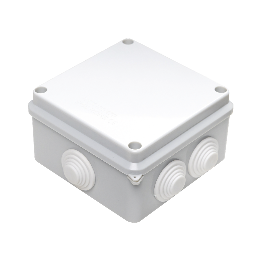 Caja de conexiones 100 x 100 x 70 mm, 2.8", IP65