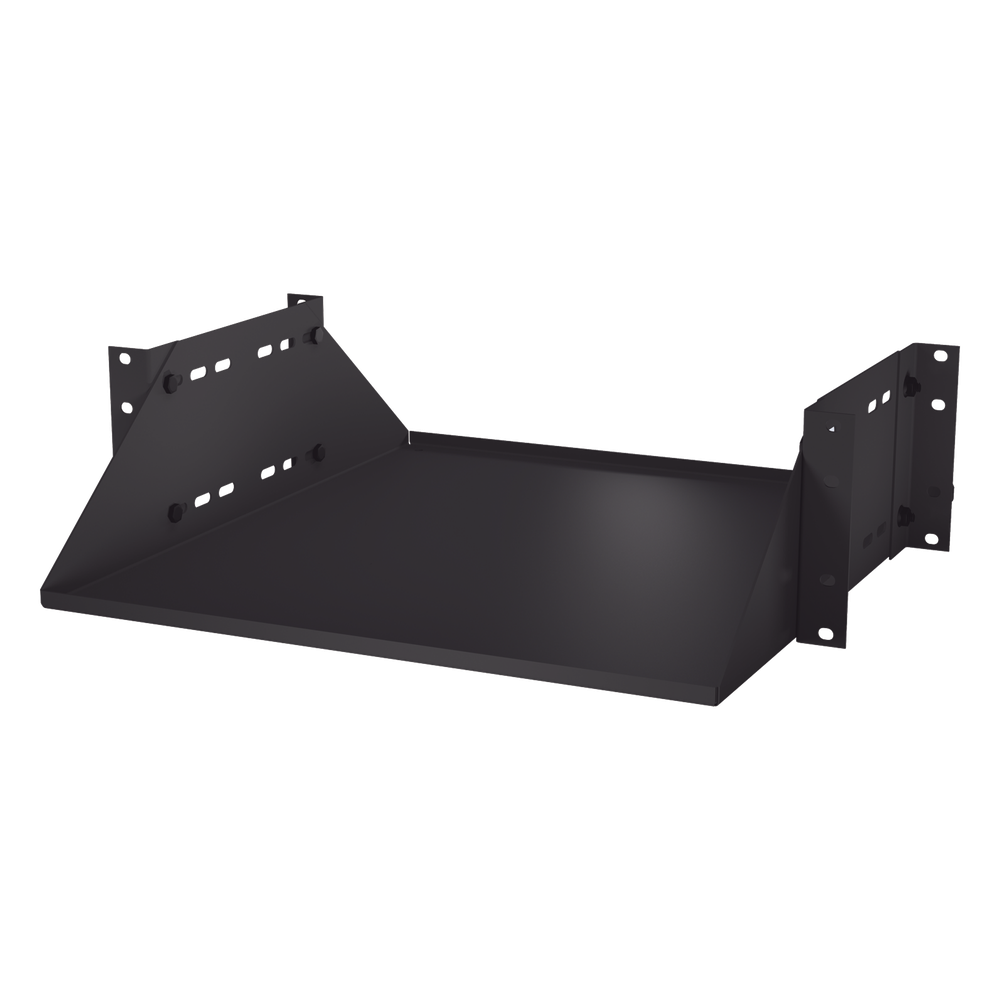 Charola de rack 3U, 19", negro