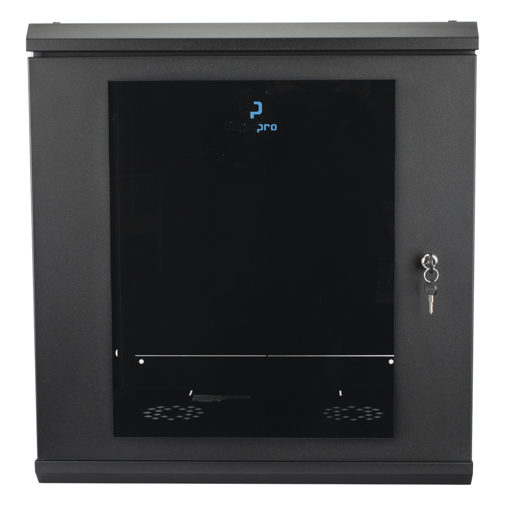 Gabinete de rack 635 x 606 x 612 mm, negro