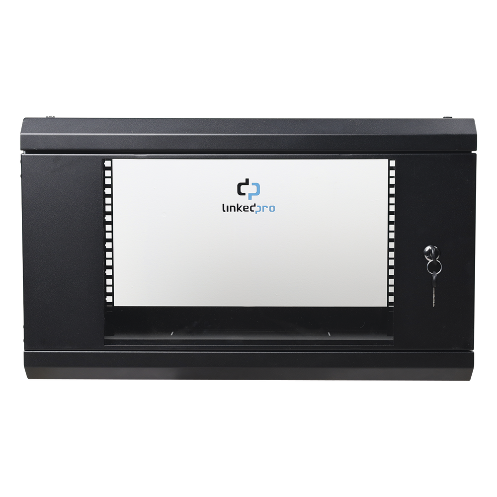 Gabinete de rack 6U, negro