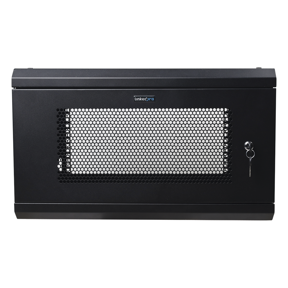 Gabinete de rack 6U, negro