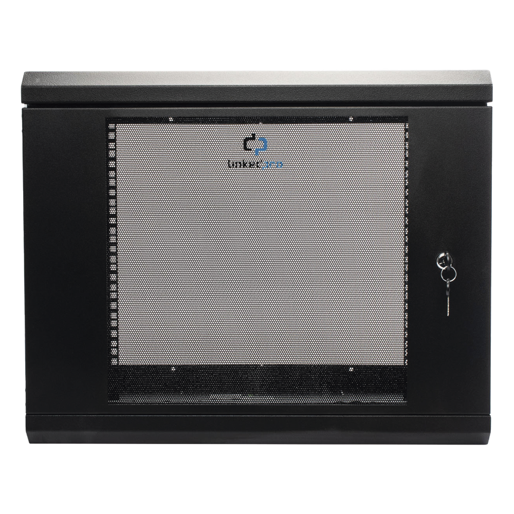 Gabinete de rack 9U, negro