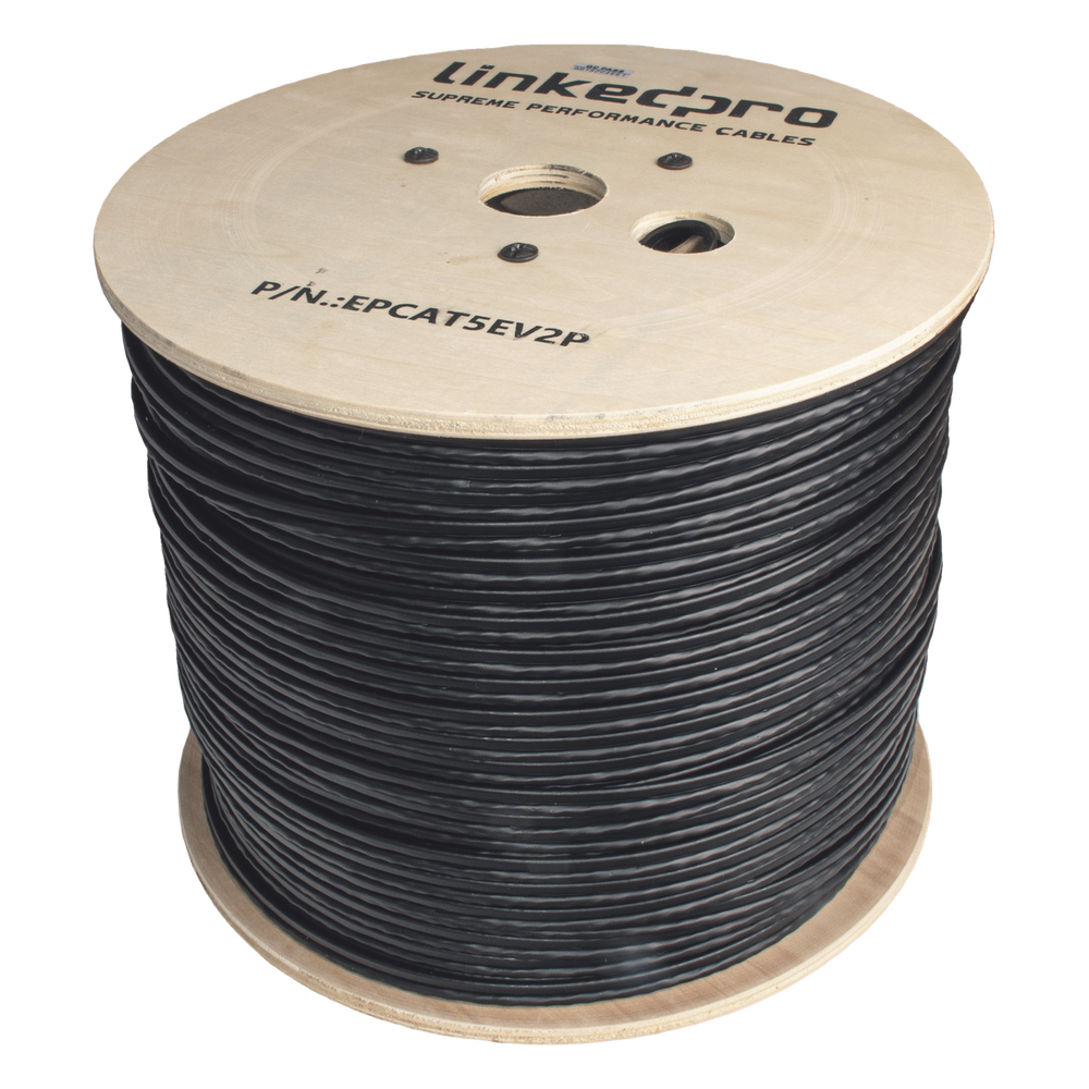 Bobina de cable Cat5e 305 m, 16 AWG, CCA
