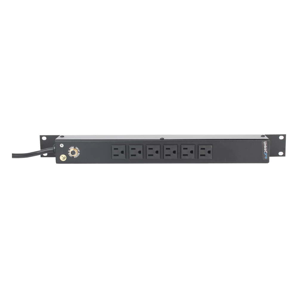 Pdu 6 Contactos, 120 Vca, 15A, 1UR