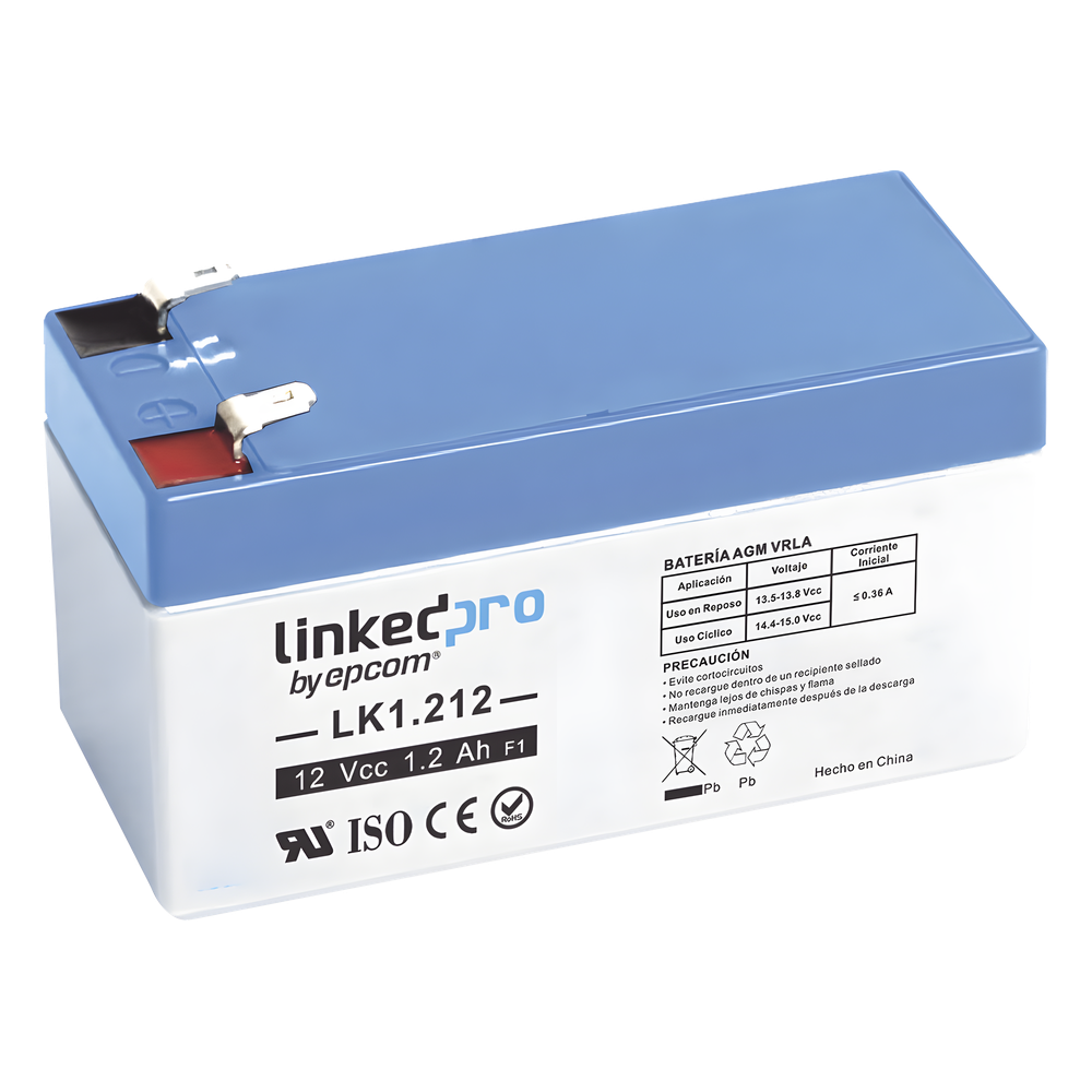Batería 12 V, 1.2 Ah