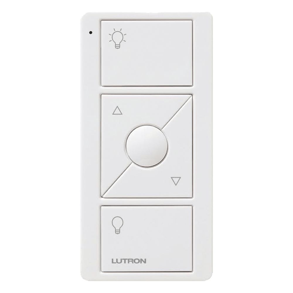 Control remoto inalámbrico Pico de 3 botones con subir / bajar y botón de favorito para iluminación y persianas, compatible con Caseta Wireless, RadioRA 2, HomeWorks QS y Vive