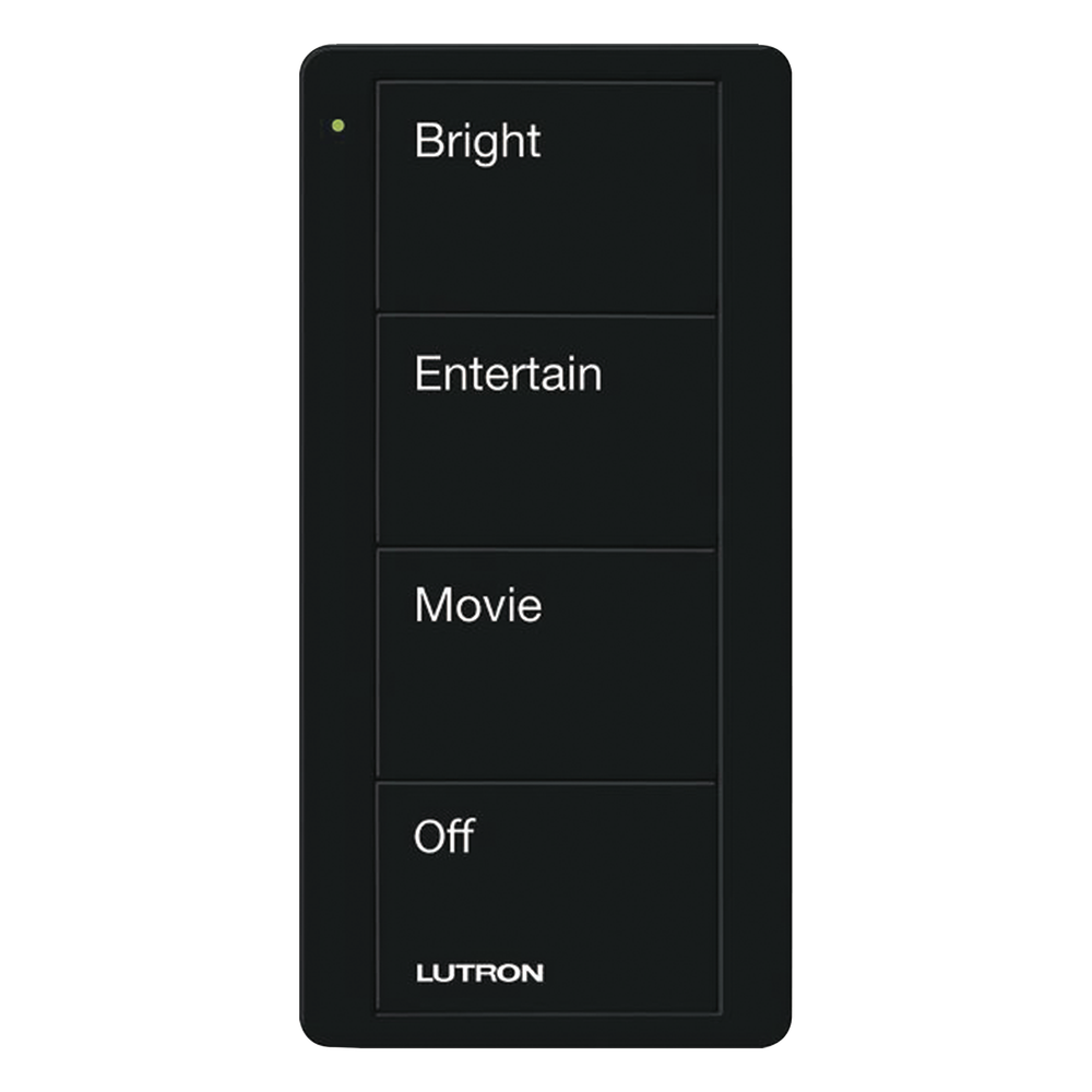 Control inalámbrico Pico de 4 botones para escenas negro